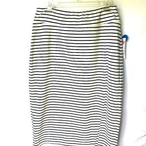 Black White Worthington Skirt.